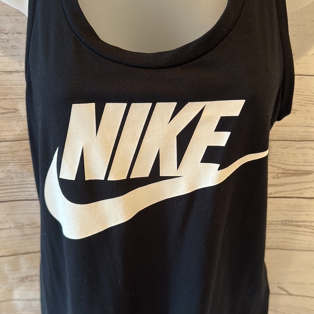Nike Black Racerback Tank Top Size Small - Picture 2 of 11